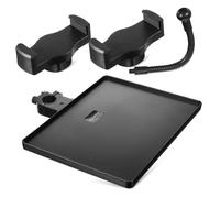 FUNOMOCYA Mic Holder Stand Tray Microphone Supplies Stand Large Size for Easy Access Convenience