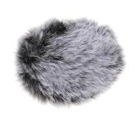 FUNOMOCYA Microphone Windscreen Muff Cover Furry Noise Reduction Protective Cover for Recording and Podcasting Compatible with Various Models Durable and Stylish Design