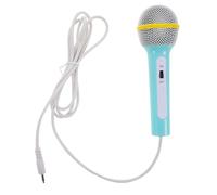 FUNOMOCYA Microphone with Jack Amplifying Microphone for Singing and Pretend Play Portable Replacement Mic for Educational Voice Capture Powerful Sound Amplifier for Early Learning and Party