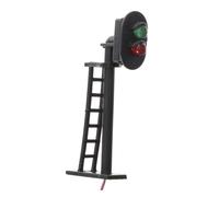 FUNOMOCYA Mini Traffic Light Model Lamp for Sand Table DIY Scene Decoration Compact Intellectual for Architectural Layouts and Train Station Models Realistic Traffic Signal