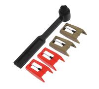 FUNOMOCYA Mini Turntable Phonograph Stylus Replacement with Gold and Red Needles Vinyl Record Player Needle Cartridge for Playback and Enhanced Sound Includes Cleaning Brush for Turntable