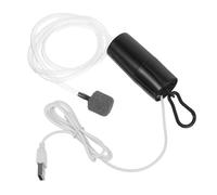 FUNOMOCYA Mini USB Aquarium Air Pump Silent Oxygen Aerator for Home Fish Tanks Low Noise Reliable Long-term Operation with Air Stone and Tube Suitable for Small to Aquariums
