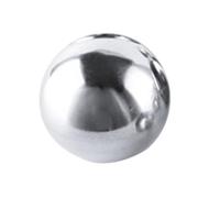 FUNOMOCYA Mirror Polishing Hollow Stainless Steel Float Ball 0.75 Inch Decorative Metal Sphere for Home Garden Office Decoration