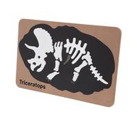 FUNOMOCYA Montessori Dinosaur Wood Puzzle for Years Old Educational Fossil Bones Cognitive Skeleton Jigsaw Natural Wooden Dinosaur Assembly Game for Early Learning and Development