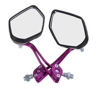 FUNOMOCYA Motorcycle Mirror And Scooters Electric Scooter Mirror Replacement Aluminum Alloy Violet