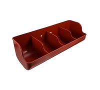 FUNOMOCYA Multi-slot Piglet Feeding Trough Strong Wear Break Resistance Farm Livestock Easy Clean
