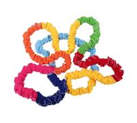 FUNOMOCYA Multiplayer Elastic Ring with Rainbow Design for Sensory Training Rope for Team Building Outdoor Sports Birthday Parties and Group Cooperation Exercises Random Color