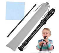 FUNOMOCYA Musical Instruments for Teens Recorder Flute Set Includes 8 Hole Flute Cleaning Tools and English Music Sheets Random