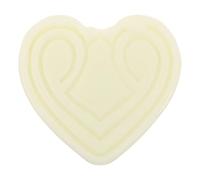 FUNOMOCYA Natural Heart Shape Hand Soap Bar with Hyaluronic Acid Cream for Home Use, Light Green Moisturiser Bar Boosting Elasticity and Providing Smooth Luxurious Feel