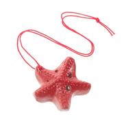 FUNOMOCYA Ocean Star Ceramic Ocarina for Beginner-friendly Wind Instrument with Clear Sound Star-shaped Design Educational Musical Flute for Lessons and Family Fun