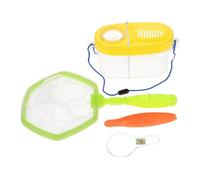 FUNOMOCYA Outdoor Bug Catching Kit with Transparent Observation Box Lightweight Insect Explorer for Nature Learning and Exploration Easy Open Design for Boys