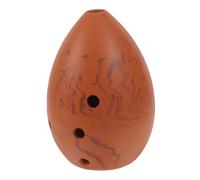 FUNOMOCYA Pear Shape Xun Pottery Wind Instrument Beginner Student Portable Mini Xun Musical Instrument for Boys and Girls and Adults
