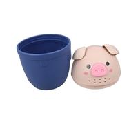 FUNOMOCYA Pig Shaped Baby Shampoo Cup and Bath Rinser Spoon Large Capacity Pp Material, Practical Waterfall Rinse Cup for Bathing and Bathroom Decoration, Lovely Cartoon Style for Babies