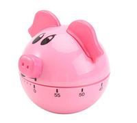 FUNOMOCYA Pig Timer Baking Timer Pig Shaped for Kitchen Cooking Countdown Reminder for Kitchen Novelty