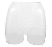 FUNOMOCYA Plastic Underwear Display Stand for Retail Stores - Hip-Shaped Reusable Underpants Holder with Smooth Surface, Simple Chic Style for Clothing Shop Window and-Store Presentation