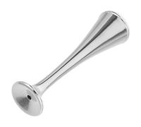 FUNOMOCYA Portable Aluminum Fetal Stethoscope for Pregnancy Lightweight Silver Heartbeat Device Prenatal Listening Tool for Expecting Parents with Elegant Design