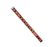 FUNOMOCYA Portable Bamboo Flute for Beginners Small Traditional Chinese Musical Instrument Lightweight Vertical Design Suitable for Students and Adults Learning Music