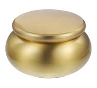 FUNOMOCYA Portable Copper Ashes Urn Small Sealed Container for Cremation Powder Suitable for Use in Cemeteries and Homes