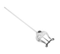 FUNOMOCYA Portable Metal Saxophone Lyre Music Clip Clamp Holder for Alto Tenor Sax Marching Band Stylish Silver Sheet Music Clamp with Unique Design for Convenient Transport and Versatile