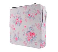 FUNOMOCYA Portable Rose Chair Booster Cushion for Dining and Study Lightweight Soft Seat Mat with Removable Cover Fits High Chairs and Stools