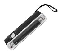 FUNOMOCYA Portable Small Money Detector UV LED Currency Scanner for Banknotes Verification Lightweight Mini Bill Detector with High-Precision Fluorescent Detection Pocket-Sized for Banks
