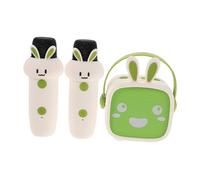 FUNOMOCYA Portable Wireless Karaoke Machine for Microphone and Mini Speaker Intuitive Controls Enhanced Audio Quality User-friendly Interface for Singing and Storytelling at Parties and