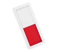 FUNOMOCYA Professional Acrylic Slider Privacy Sign with Vacant Occupied Indicator Self Adhesive Office Door Sign for Meeting Rooms Conference Room Status Display Green Red Open Closed