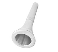 FUNOMOCYA Professional Silver Plated French Horn Mouthpiece 100% Pure Copper Compatible Standard Horns for Musicians and Brass Instrument Enthusiasts