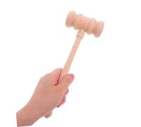 FUNOMOCYA Professional Wooden Judge Gavel for Courtroom Use Beech Wood Hammer Precise Striking Tool for Lawyers and Judges Efficient Auction Gavel with Formal Judicial Design