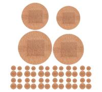 FUNOMOCYA Protective Breathable Fabric Spot 80pcs Round Plasters for Outdoor Activities and Home Use Comfortable