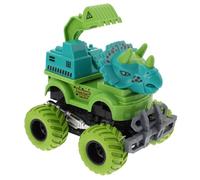 FUNOMOCYA Pull Back Engineering Car Dinosaur Design Press Moving Vehicle Plaything for Boys and Early Educational