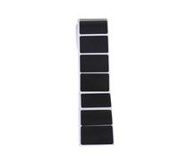 FUNOMOCYA PVC Chalkboard Labels Reusable Writable Name Stickers for Home Kitchen Pantry Office Organization Removable File Folder Decals Black