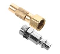 FUNOMOCYA Quick Connect Threaded Tire Adapter Air Nozzle for Car Bicycle Motorcycle Paddle Board Inflator Screw Connector Compatible with Electric Pump Inflatables