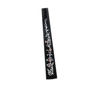 FUNOMOCYA Real Ebony Violin Fretboard Wooden Fingerboard for Violin Replacement Parts Excellent Craftsmanship