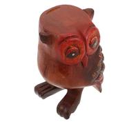 FUNOMOCYA Realistic Owl Sound Whistle Wooden Musical Instrument Bird Caller for Adults Interactive Fun Outdoor Play Decorative Gift