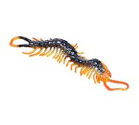 FUNOMOCYA Realistic Plastic Centipede for Lifelike Static Wildlife Model Funny Party Prank Favor Scary Bug Decor for Office and Play