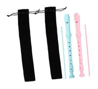 FUNOMOCYA Recorder Sound for Beginners Instrument Soprano Children and Design German Style 8-hole Flute with Abs Material Lightweight Simple Playing Style Strong Penetration