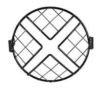 FUNOMOCYA Retro Motorcycle Headlight Protector Cover X-pattern Headlamp Guard Grille with Enhanced Light Transmission for Night Riding Safety and Vintage Style