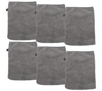 FUNOMOCYA Reusable Cleansing Pads that Won't Hurt for Face 6pcs Reusable Made of Microfiber and Polyester, Practical Makeup Cleaning Gloves and Facial Gloves Designed as Face Makeup Mitts