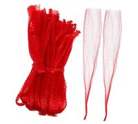 FUNOMOCYA Reusable Garlic Mesh Bags 40cm Thickened Fruit Storage Net Bags Multi-Function Produce and Vegetable Packaging for Kitchen Pantry 50pcs