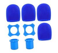 FUNOMOCYA Reusable Handheld Mic Covers Foam Mic Accessories Ktv Microphone Windscreen Protective Case for Recording