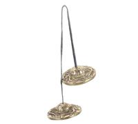 FUNOMOCYA Rhythm Meditation Hand Cymbal Bell Vintage Copper Percussion Instrument for Yoga Religious Ceremonies and Sound Healing