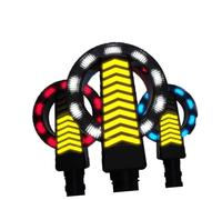 FUNOMOCYA Round Motorbike Turn Signal Light Fit Motorcycle Indicator Blinker with Body for Enhanced Safety and Style Random Color Random Color