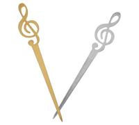 FUNOMOCYA Sealing Wax stirrers 2pcs Metal Stirring Sticks Sealing Wax Mixing Sticks for Artistic Project Stamp Making