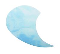 FUNOMOCYA Self-adhesive Acoustic Guitar Pickguard Comma Shape Scratch Plate Protector for Folk Guitars Enhanced Sound Preservation Modern Stylish Design Fit for Models