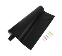 FUNOMOCYA Self Adhesive Chalkboard Sheets DIY Peel and Stick Blackboard Wall Art 78.60x17.68x0.08in Erasable Surface Stainresistant for Collaborative Wall Projects Home Use Adults