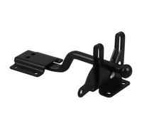 FUNOMOCYA Self-Locking Carbon Steel Gate Latch with Cover Galvanized Fence Door Hook Lock for Outdoor Pool Garden Fence Security