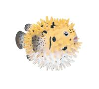 FUNOMOCYA Simulated Life Model Porcupine Fish Aquarium Ornament Educational Ocean Animal for Home Office Decoration