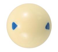 FUNOMOCYA Six-point Resin Pool Cue Ball with Pattern for Training and Practice Smooth Surface Billiards Accessory to Enhance Shot Accuracy Suitable for All Skill Levels