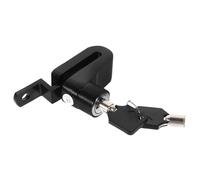 FUNOMOCYA Small Disc Brake Lock for Motorcycle and Bike Wheel Anti-Theft Iron-Copper Construction Water-Resistant High Temperature Resistant Safety Lock for Electric Bikes and Scooters